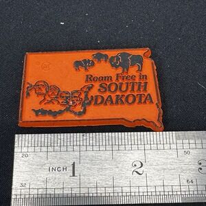 Roam Free In South Dakota Rubber Magnet Souvenir Refrigerator
